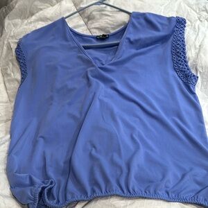 Express blue top